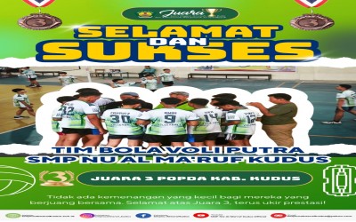 Selamat dan Sukses Juara Tim Bola Voli Putra