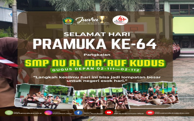 Selamat Hari Pramuka ke 64