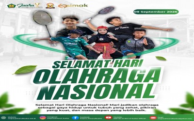 Selamat Hari Olahraga Nasional