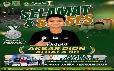 Selamat dan Sukses Ananda Akbar Dion Aldafa