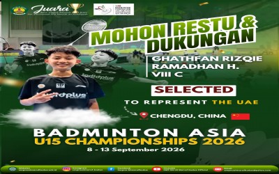 Mohon Doa dan Dukungan Untuk Ananda Ghathfan Rizqie Ramadhan